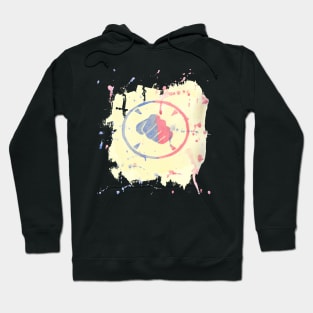 Watercolor Heavy logo Hoodie